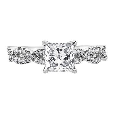 Kohl's princess cut engagement rings shop