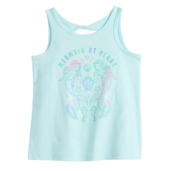 Girls 4-12 Jumping Beans® Twist Back Tank Top