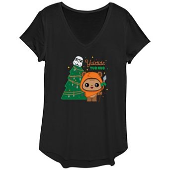 Women's Star Wars Yuletide Yub Nub Graphic Tee
