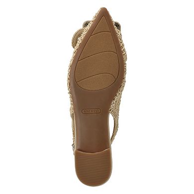 Nine West Jasser Women's Slip-On Slingback Dress Flats