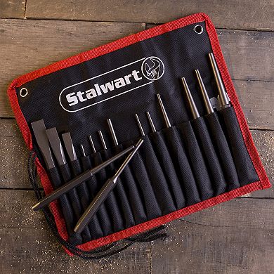 Stalwart 16 Pc Chisel & Punch Set
