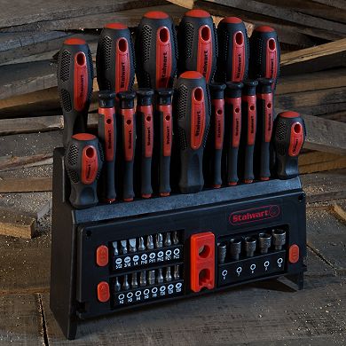 Stalwart 39-piece Magnetic Screwdriver Set