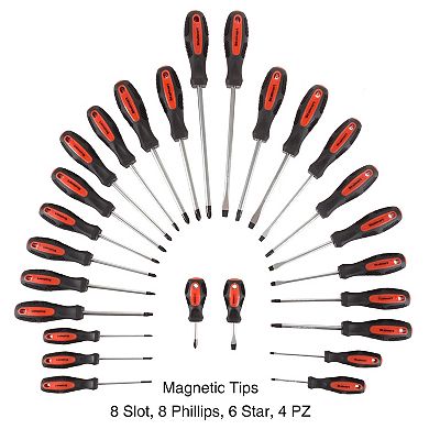 Stalwart 26-piece Screwdriver Tool Set With Stand