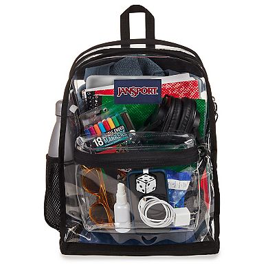 JanSport Clear Pack Transparent Backpack