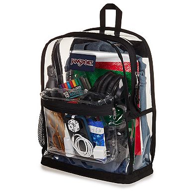 JanSport Clear Pack Transparent Backpack