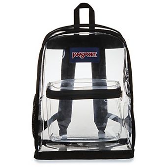 JanSport Clear Pack Transparent Backpack