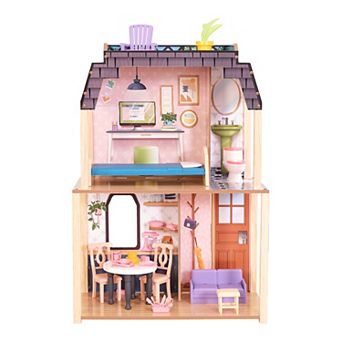 KidKraft Bella View Wooden Dollhouse & 31 Accessories