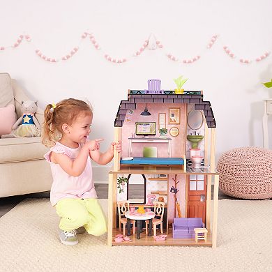 KidKraft Bella View Wooden Dollhouse & 31 Accessories
