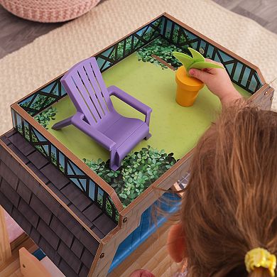 KidKraft Bella View Wooden Dollhouse & 31 Accessories