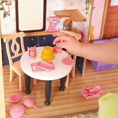 KidKraft Bella View Wooden Dollhouse & 31 Accessories