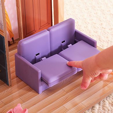 KidKraft Bella View Wooden Dollhouse & 31 Accessories