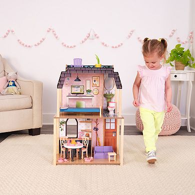 KidKraft Bella View Wooden Dollhouse & 31 Accessories