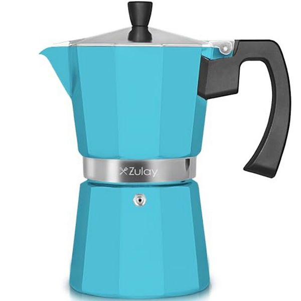 Zulay Kitchen 6 Cup Moka Pot Espresso - Cuban Coffee Maker