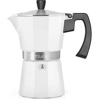 Zulay Kitchen 6 cup Moka Pot Espresso - Cuban Coffee Maker