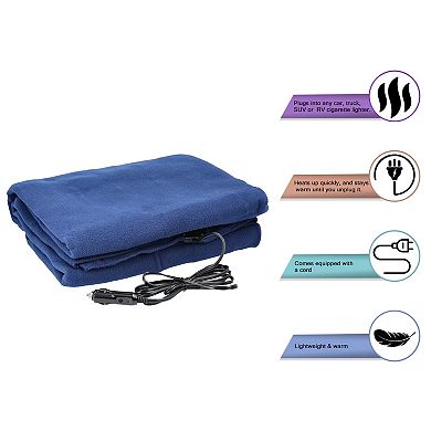 Stalwart 12v Heated Blanket For Cars