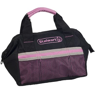 Stalwart 55-piece Roadside Emergency Car Kit, Pink
