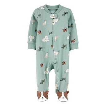 Baby Boy Carter's Dog Print 2-Way Sleep & Play Pajamas