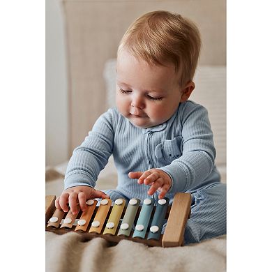 Baby Boy Carter's Ribbed 2-Way Zip Sleep & Play Pajamas