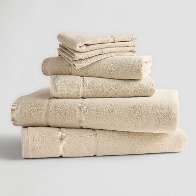 Miryana Organic Turkish Cotton 6-Piece Towel Set