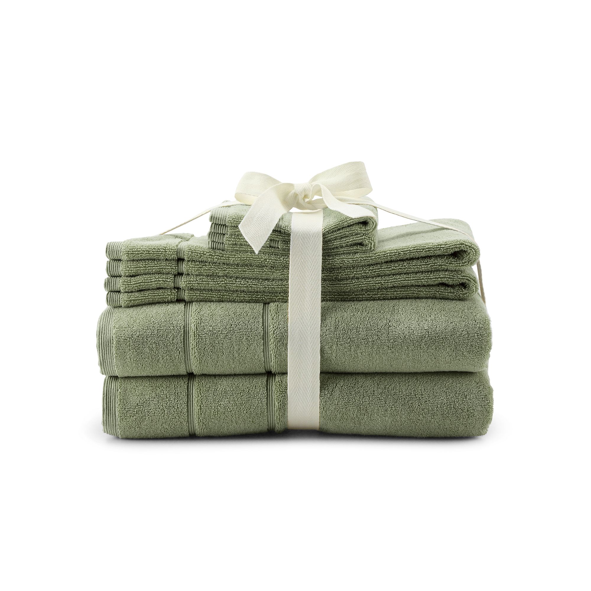 Miryana Organic Turkish Cotton 6-Piece Set, Green