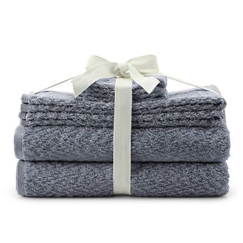 Miryana Organic Turkish Cotton 6 pc Towel Set