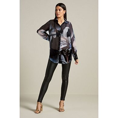 Women's NEXT Faux Leather 4 Pocket Pant
