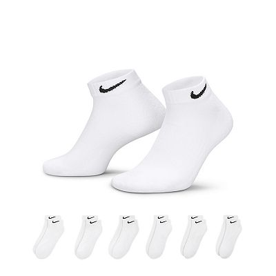 Women s Nike 6 Pairs Everyday Cushioned Training Low Cut Socks