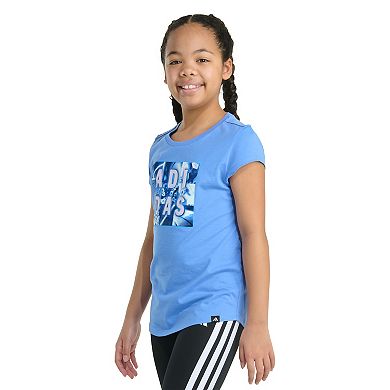 Girls adidas Short Sleeve Essential Tee