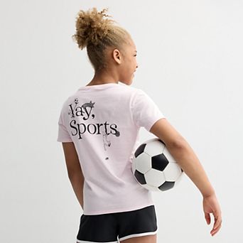 Girls adidas Short Sleeve Yay Sports Regular Tee