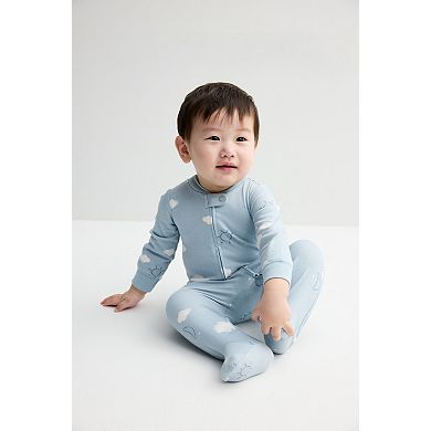 Baby Carter's Cloud Print 2-Way Zip Sleep & Play Pajamas