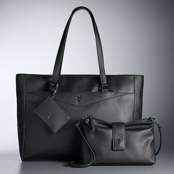 ◆Valluat◆ VERE BAG BLACK [正規品/関税込] Simply Vera Vera Wang Harley Chain Tote Bag
