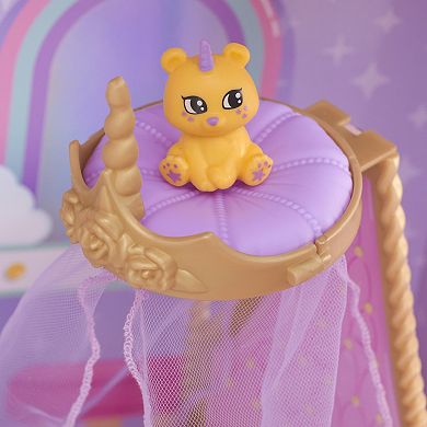 KidKraft Rainbow Dreamers Cloud Bedroom Dollhouse Furniture