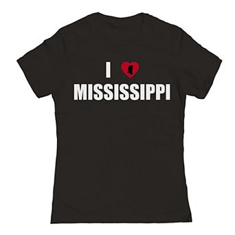 Junior's I Heart Mississippi Graphic Tee