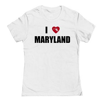 Junior's I Heart Maryland Graphic Tee