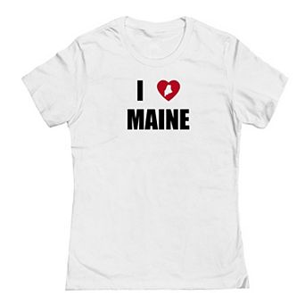 Junior's I Heart Maine Graphic Tee