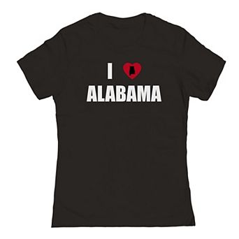 Junior's I Heart Alabama Graphic Tee