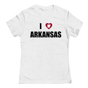 Junior's I Heart Arkansas Graphic Tee