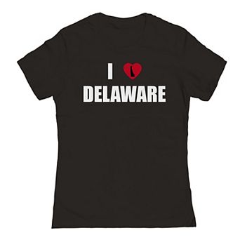 Junior's I Heart Delaware Graphic Tee