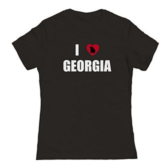 Junior's I Heart Georgia Graphic Tee