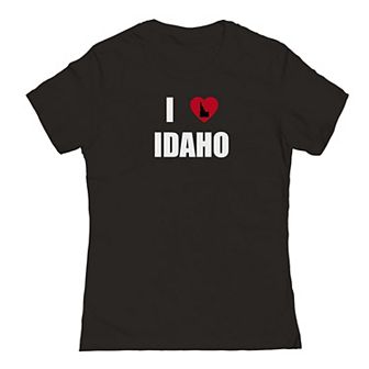 Junior's I Heart Idaho Graphic Tee