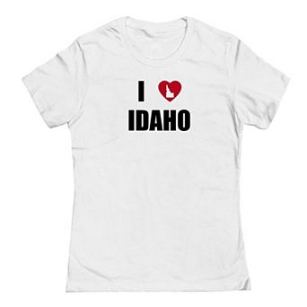 Junior's I Heart Idaho Graphic Tee