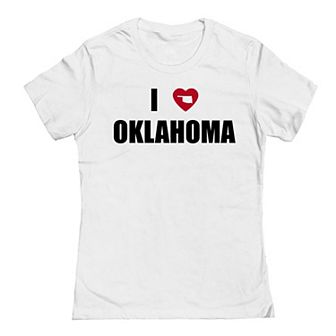Junior's I Heart Oklahoma Graphic Tee