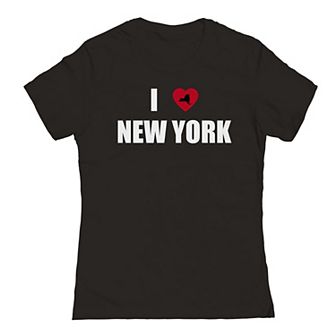 Junior's I Heart New York State Graphic Tee