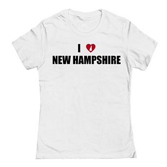 Junior's I Heart New Hampshire Graphic Tee