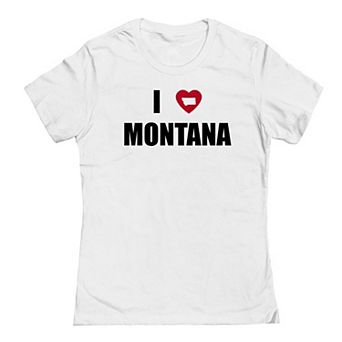 Junior's I Heart Montana Graphic Tee