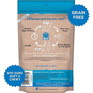 Cloud Star Grain Free Buddy Biscuits For Cats, Tempting Tuna - 3 Ounce