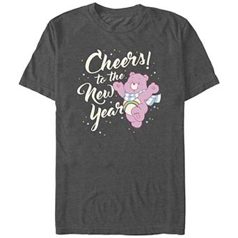 Men's Care Bears Cheers To The New Year Graphic Tee