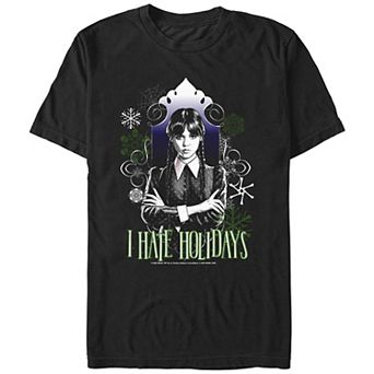Men's Wednesday I Hate Holidays Graphic Tee