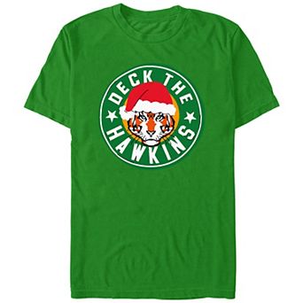Men's Stranger Things Deck The Hawkins Graphic Tee