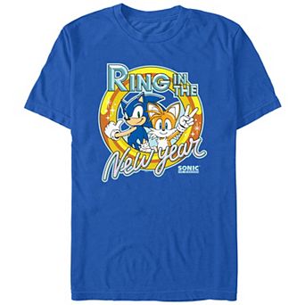 Men's Sonic Ring In The New Year Graphic Tee